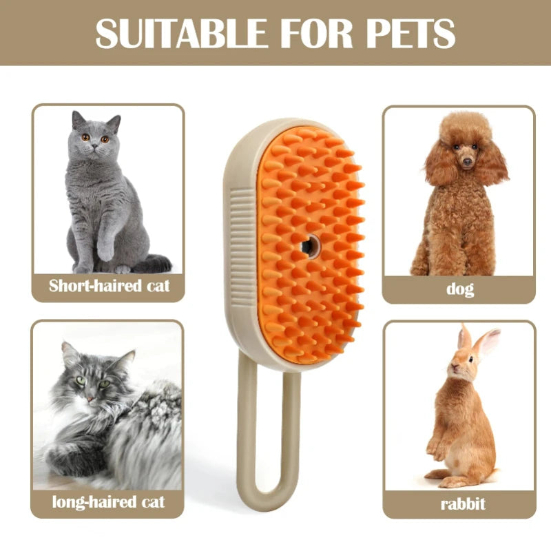 FurMist™ 3-in-1 Steam Brush