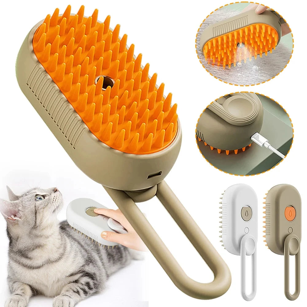 FurMist™ 3-in-1 Steam Brush