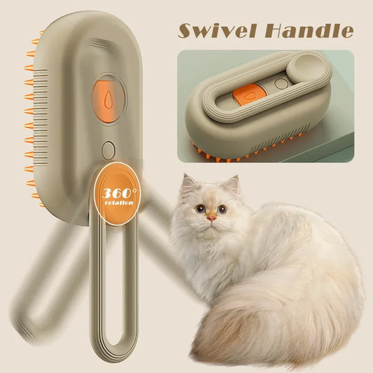 FurMist™ 3-in-1 Steam Brush