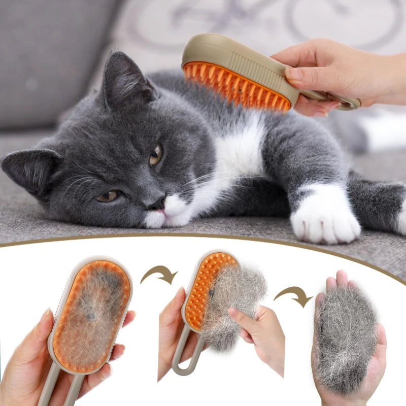 FurMist™ 3-in-1 Steam Brush